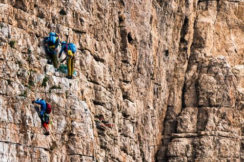 Free climbing Gaeta