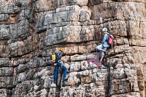 Free climbing Gaeta